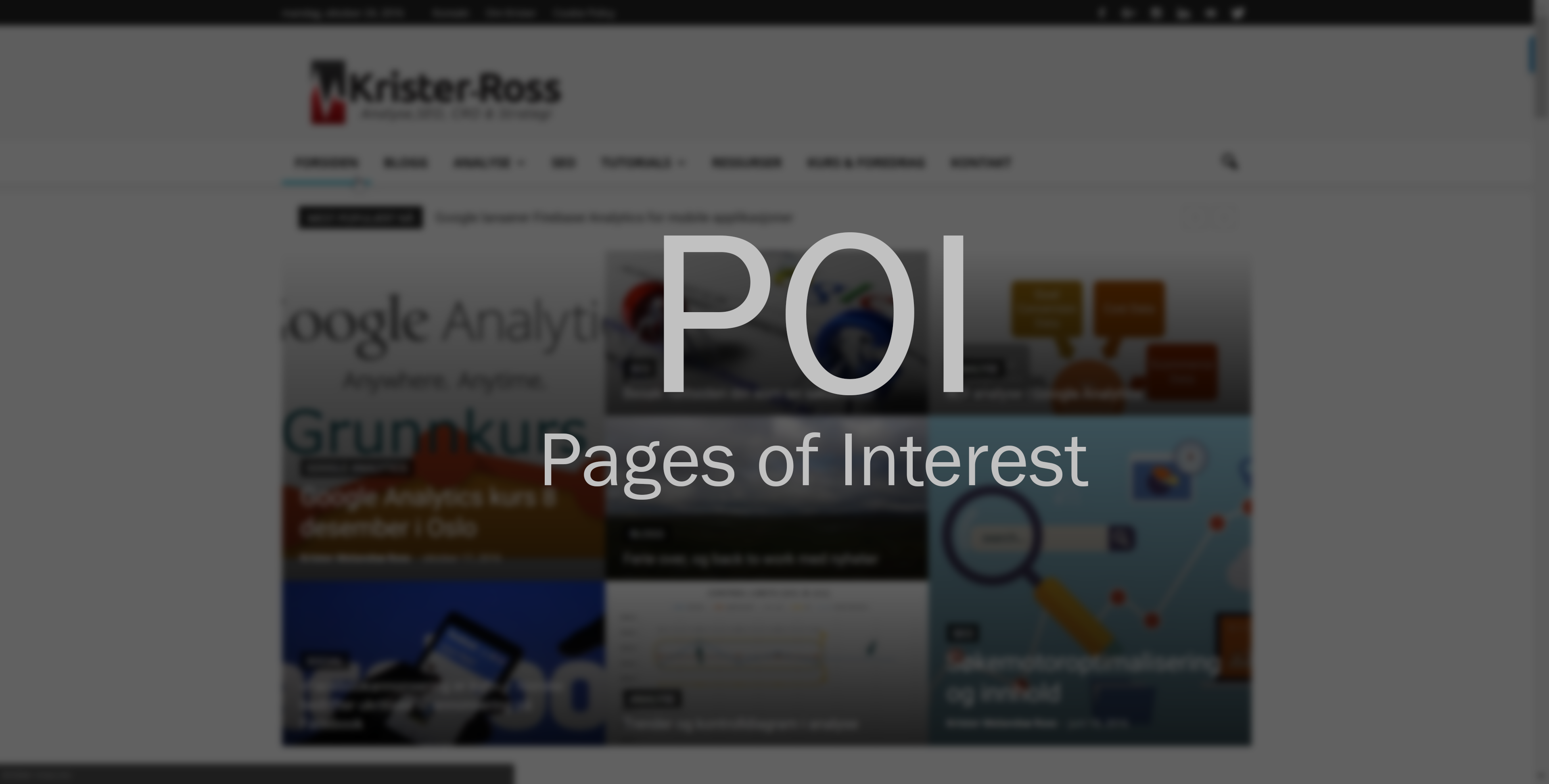 pages-of-interest (POI)